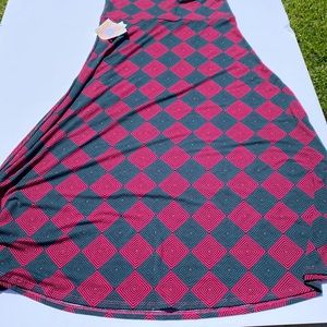 NWT Lularoe Maxi Skirt Large Free Shipping